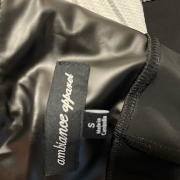 Black leather legging - Picture 4 of 4